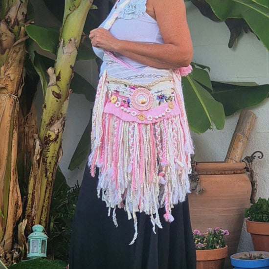 Vídeo del bolso boho Málaga artesanal