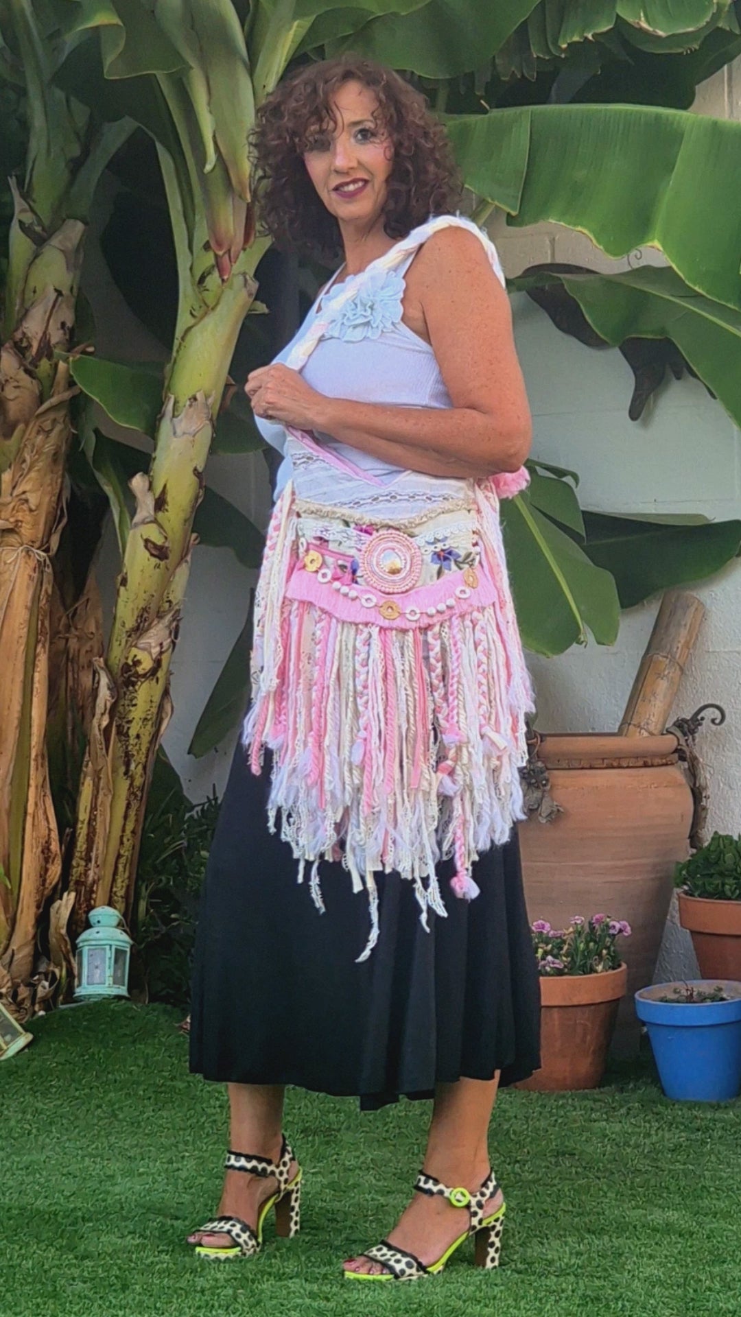 Vídeo del bolso boho Málaga artesanal