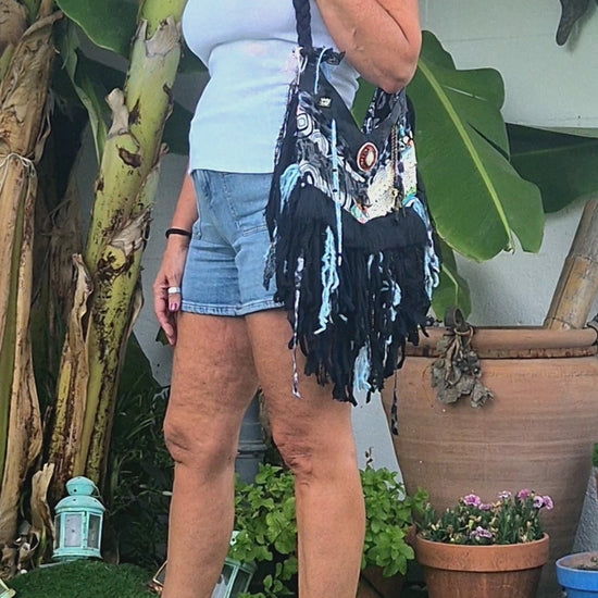 Vídeo del bolso boho Granada artesanal